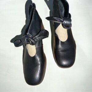 all black mary jane heels